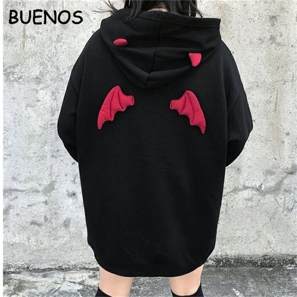 buenos winter women sweatshirts high street harajuku cute hoodies punk gothic devil horn chic hooded pullover loose sweatshirt y200915, Black
buenos winter women sweatshirts high street harajuku cute hoodies punk gothic devil horn chic hooded pullover loose sweatshirt y200915, Black