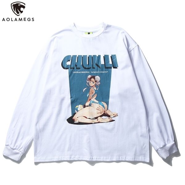 aolamegs long sleeve tees shirts japanese anime funny picture o-neck oversize t shirt men harajuku college style streetwear 201202, White;black
aolamegs long sleeve tees shirts japanese anime funny picture o-neck oversize t shirt men harajuku college style streetwear 201202, White;black