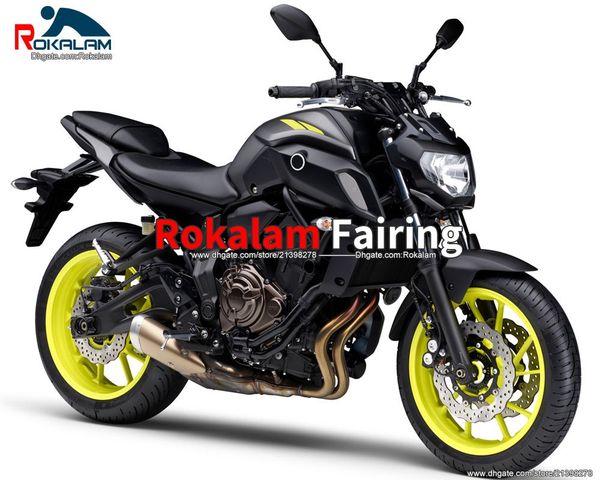motorcycle fairings for yamaha mt-07 2018 2019 2020 mt07 18 19 20 black yellow aftermarket sportbike fairing (injection molding) 
motorcycle fairings for yamaha mt-07 2018 2019 2020 mt07 18 19 20 black yellow aftermarket sportbike fairing (injection molding)