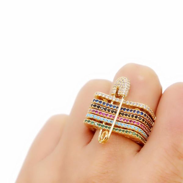 fashion 6 pcs engagement band stack stackable paperclip safety pin design colored cz turquoises delicate women ring jewelry 2020, Slivery;golden
fashion 6 pcs engagement band stack stackable paperclip safety pin design colored cz turquoises delicate women ring jewelry 2020, Slivery;golden