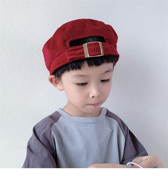 kids winter corduroy beret hats baby boys adjustable painter cap girls designer french brimless barrette hat with button, Blue;gray
kids winter corduroy beret hats baby boys adjustable painter cap girls designer french brimless barrette hat with button, Blue;gray