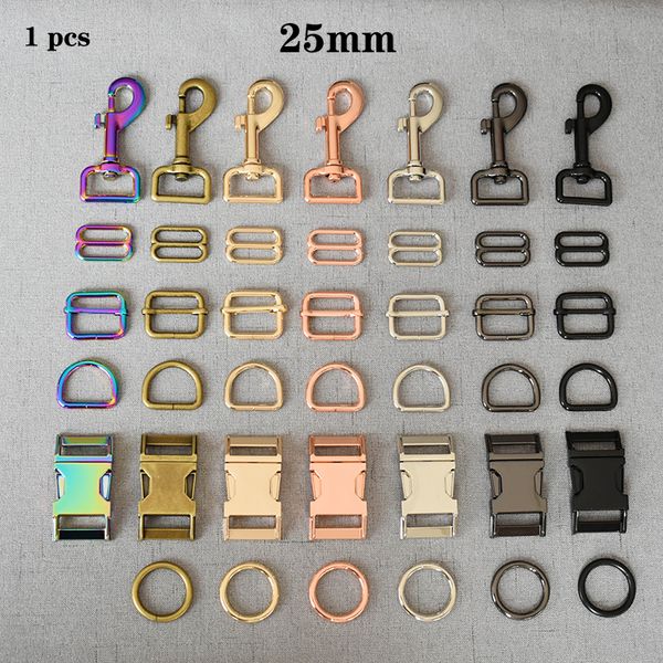 1 pcs/pack 25mm adjust buckle d ring clasp metal diy dog puppy collar leash accessory 7 colors, Slivery;black
1 pcs/pack 25mm adjust buckle d ring clasp metal diy dog puppy collar leash accessory 7 colors, Slivery;black