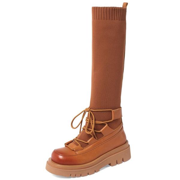 boots ribetrini genuine leather brand knitting sock boot chic winter women big size 43 cosy for walk footwear female, Black
boots ribetrini genuine leather brand knitting sock boot chic winter women big size 43 cosy for walk footwear female, Black