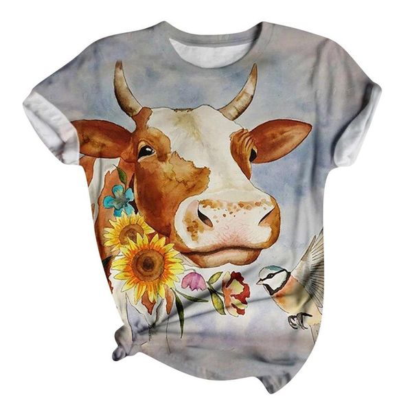 2020 women t-shirts casual harajuku cow printed tee summer female t-shirt short sleeve t-shirts for women clothing z0608, White
2020 women t-shirts casual harajuku cow printed tee summer female t-shirt short sleeve t-shirts for women clothing z0608, White
