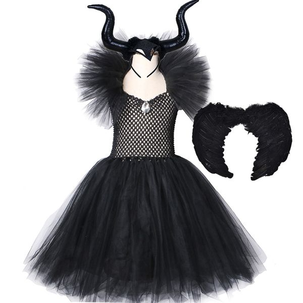 maleficent cosdress children' halloween malin fessen cos dress black girl gauze skirt stock ing, White;blue
maleficent cosdress children' halloween malin fessen cos dress black girl gauze skirt stock ing, White;blue