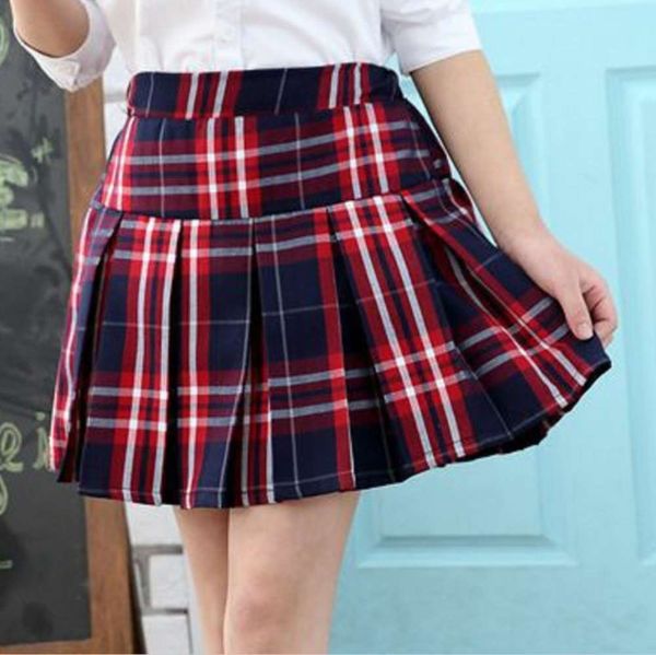 autumn new girls' short korean half length children's pleated girl's princs skirt college sle, Blue
autumn new girls' short korean half length children's pleated girl's princs skirt college sle, Blue