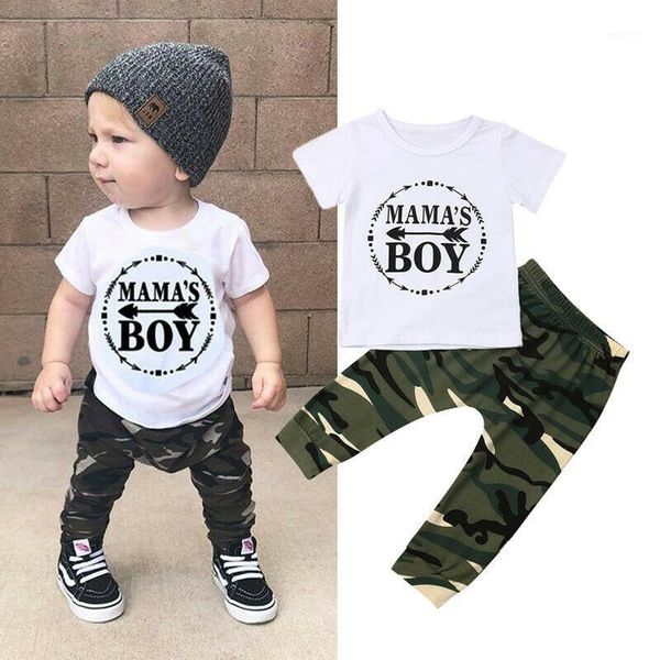 clothing sets born kids cotton letters t-shirt camouflage pants set baby boy summer clothes 2pcs outfits sets1, White
clothing sets born kids cotton letters t-shirt camouflage pants set baby boy summer clothes 2pcs outfits sets1, White