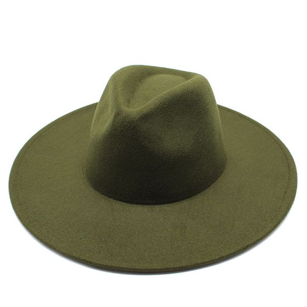 classic solid color 9.5cm wide brim fedora hat for women british style felt hat autumn winter panama jazz cap, Blue;gray
classic solid color 9.5cm wide brim fedora hat for women british style felt hat autumn winter panama jazz cap, Blue;gray