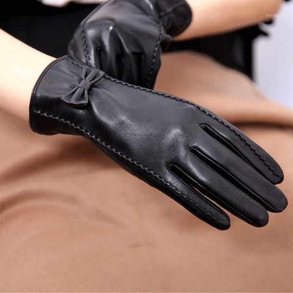 five fingers gloves touch screen genuine leather women autumn winter fashion slim hand warm sheepskin female1, Blue;gray
five fingers gloves touch screen genuine leather women autumn winter fashion slim hand warm sheepskin female1, Blue;gray