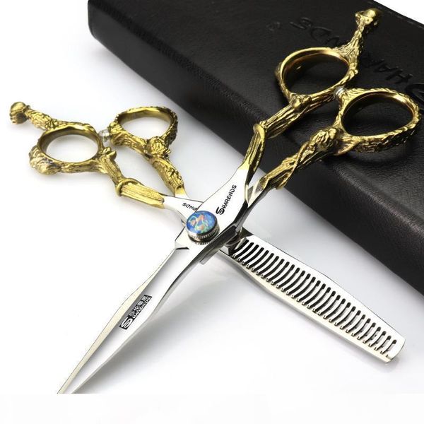 professional hair scissors hairdresser's scissors 6 inch cut thinning japan 440c barbershop
professional hair scissors hairdresser's scissors 6 inch cut thinning japan 440c barbershop
