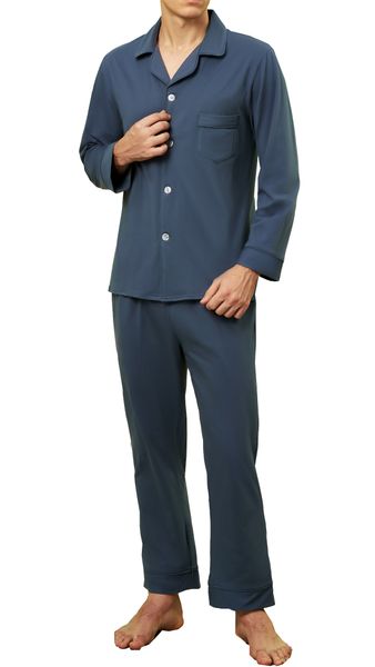 men cotton pajamas set classic long sleeves button down sleepwear nightwear retro turn-down neck loungewear pjs 2 pieces underwear, Black;brown
men cotton pajamas set classic long sleeves button down sleepwear nightwear retro turn-down neck loungewear pjs 2 pieces underwear, Black;brown