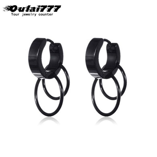 hoop & huggie oulai777 women\x27s earring stainless steel women fashion jewelry 2021 personalise color black earrings punk style, Golden;silver
hoop & huggie oulai777 women\x27s earring stainless steel women fashion jewelry 2021 personalise color black earrings punk style, Golden;silver