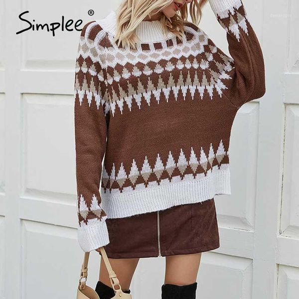 simplee bohemian national style knitted sweater geometric pattern loose long sleeve women's sweater fashion winter pullover 20201, White;black
simplee bohemian national style knitted sweater geometric pattern loose long sleeve women's sweater fashion winter pullover 20201, White;black