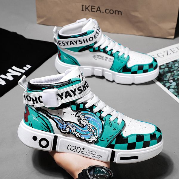 klywoo fashion casual shoes men women streetwear cosplay comic sneakers vulcanized shoes high running shoes footwear male
klywoo fashion casual shoes men women streetwear cosplay comic sneakers vulcanized shoes high running shoes footwear male