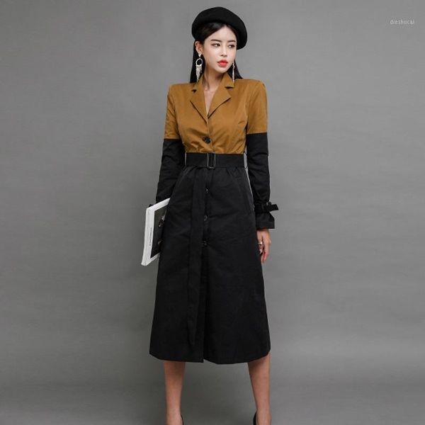new arrival holiday cute casual trench new fashion comfortable work style elegant temperamental patchwork trench1, Tan;black
new arrival holiday cute casual trench new fashion comfortable work style elegant temperamental patchwork trench1, Tan;black