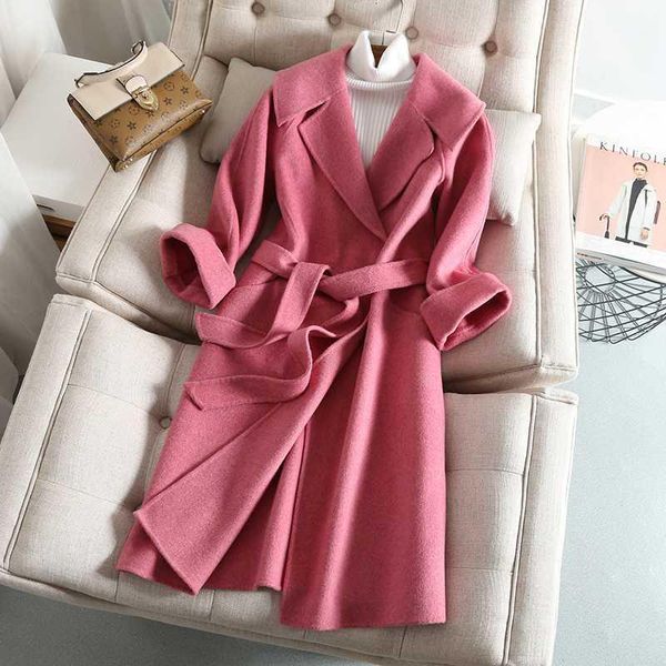 long 100% wool coat women spring fall korean wool jacket fashion overcoat coats and jackets women abrigos mujer elegante kj40501, Black
long 100% wool coat women spring fall korean wool jacket fashion overcoat coats and jackets women abrigos mujer elegante kj40501, Black