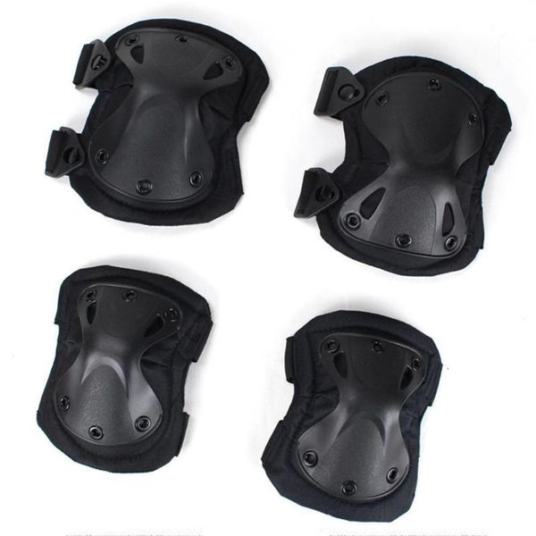 outdoor tactical knee protector paintball hunting knee game elbow protector gear war riding pad prote f4h1, Black;gray
outdoor tactical knee protector paintball hunting knee game elbow protector gear war riding pad prote f4h1, Black;gray