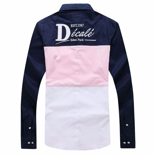 2021 new men's eden french brand design shirts patchwork long sleeve casual shirt cotton camisa masculina homme embroidery park 3xl v1, White;black
2021 new men's eden french brand design shirts patchwork long sleeve casual shirt cotton camisa masculina homme embroidery park 3xl v1, White;black
