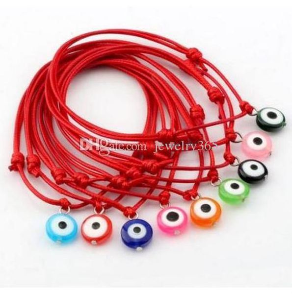 100pcs /lot red string evil eye lucky wax cord adjustable bracelet gift diy9ufs, Golden;silver
100pcs /lot red string evil eye lucky wax cord adjustable bracelet gift diy9ufs, Golden;silver