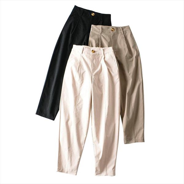 fashion women high waist cotton pants trousers pockets buttons office lady pants pantalon ai08 drop shipping, Black;white
fashion women high waist cotton pants trousers pockets buttons office lady pants pantalon ai08 drop shipping, Black;white
