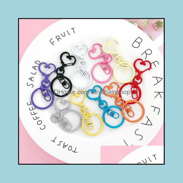keychains fashion accessories colorf love heart metal circle bag pendant key chain tote car keyrings men women girl trinket keychain gift dr, Silver
keychains fashion accessories colorf love heart metal circle bag pendant key chain tote car keyrings men women girl trinket keychain gift dr, Silver