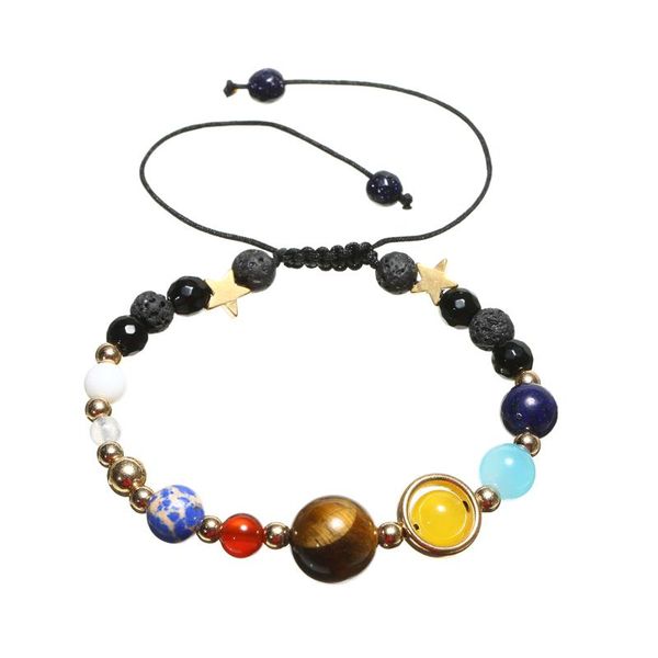 bangle fashion universe galaxy bracelet creative beaded rope chain planets solar system adjustable jewelry for women men, Black
bangle fashion universe galaxy bracelet creative beaded rope chain planets solar system adjustable jewelry for women men, Black