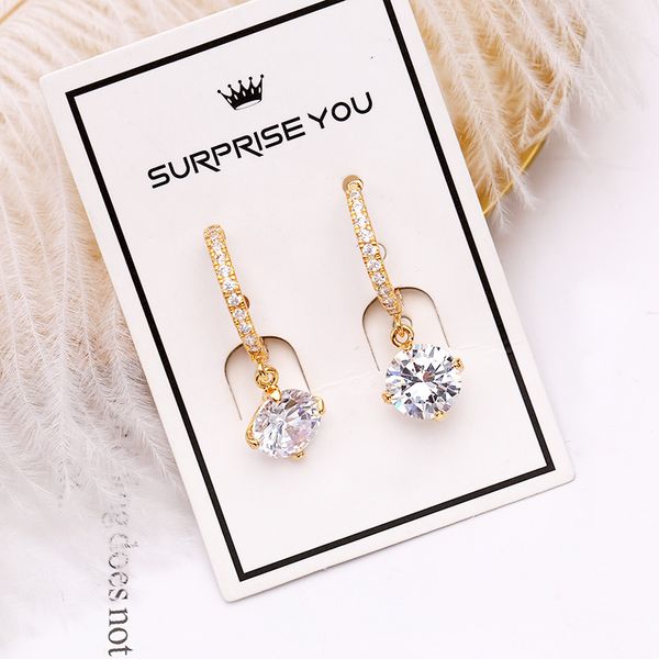 selling zircon pure copper earrings, new fashion all-match earrings, crystal hearts and arrows, personalized accessories, Silver
selling zircon pure copper earrings, new fashion all-match earrings, crystal hearts and arrows, personalized accessories, Silver