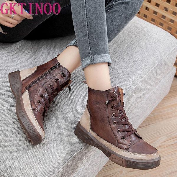 boots gktinoo women genuine leather ankle flats ladies zip plush warm winter shoes female fashion soft sewing retro short boots1, Black
boots gktinoo women genuine leather ankle flats ladies zip plush warm winter shoes female fashion soft sewing retro short boots1, Black