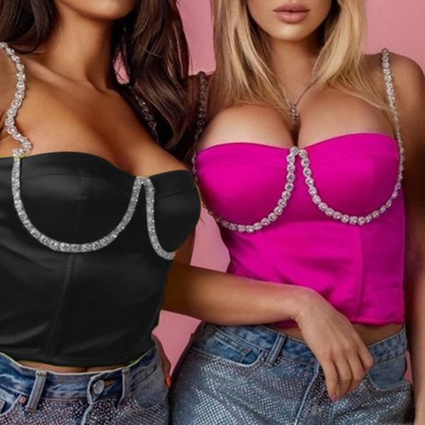 women's tanks & camis fashion women solid tank fixed wrap bust arc camisole vest bandeau spring summer sling bustier 2021, White
women's tanks & camis fashion women solid tank fixed wrap bust arc camisole vest bandeau spring summer sling bustier 2021, White