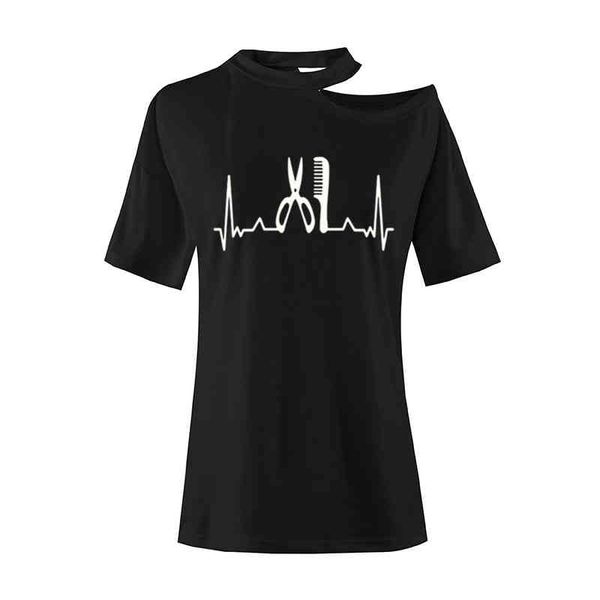 hairstylist heartbeat print women tshirts cotton casual funny t shirt for loose tee cotton ladies summer harajuku, White
hairstylist heartbeat print women tshirts cotton casual funny t shirt for loose tee cotton ladies summer harajuku, White