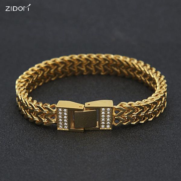 link, chain 1 fashion charm iced out bling hip hop bracelet bangle gold zircon 20cm long link bracelets christmas gift men jewelry, Black
link, chain 1 fashion charm iced out bling hip hop bracelet bangle gold zircon 20cm long link bracelets christmas gift men jewelry, Black