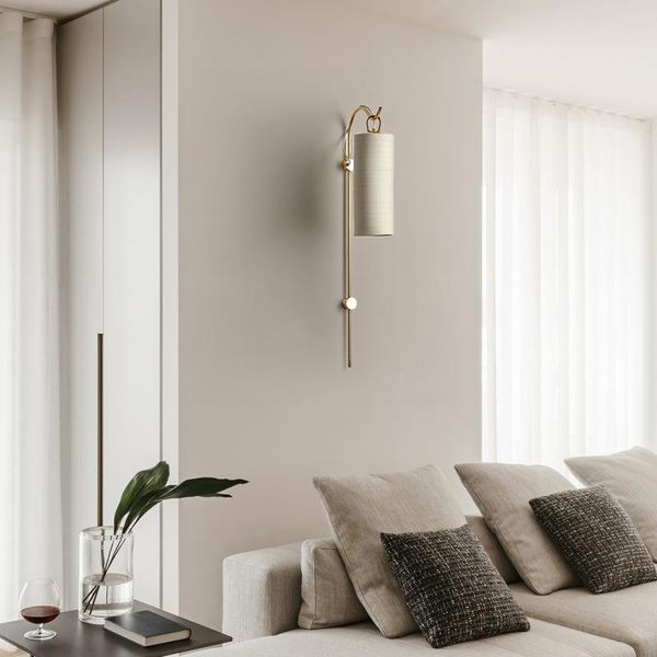 wall lamp nordic simple bedroom study bedside art corridor el coffee shop post modern fabric
wall lamp nordic simple bedroom study bedside art corridor el coffee shop post modern fabric