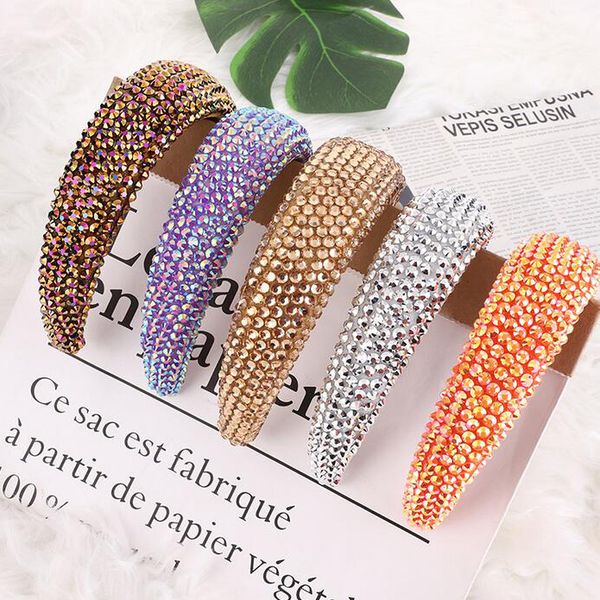 wholesale europe and america full crystal wide edge hair bands women luxury shiny padded diamond headband hair hoop fashion hair accessories, Black;brown
wholesale europe and america full crystal wide edge hair bands women luxury shiny padded diamond headband hair hoop fashion hair accessories, Black;brown