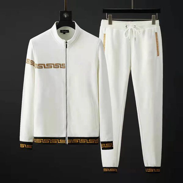 20ss mens tracksuit suit autumn and winter jackets pure cotton locomotive motorcycle fleece embroidered zipper printing pure c, Gray
20ss mens tracksuit suit autumn and winter jackets pure cotton locomotive motorcycle fleece embroidered zipper printing pure c, Gray