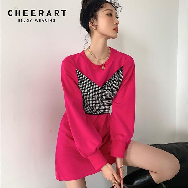women's hoodies & sweatshirts cheerart rose red long hoodie women pullover lantern sleeve sweatshirt cross patchwork designer autumn cl, Black
women's hoodies & sweatshirts cheerart rose red long hoodie women pullover lantern sleeve sweatshirt cross patchwork designer autumn cl, Black