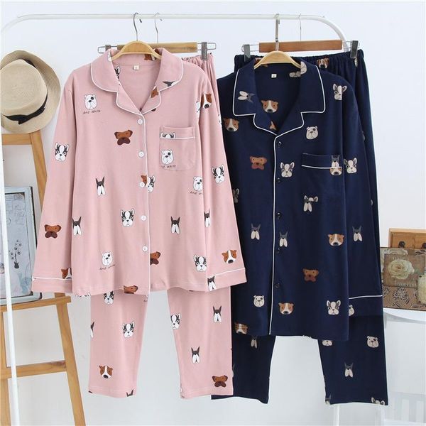 women's sleepwear autumn and winter cotton wool couple long-sleeved trousers pajamas men women dog print home nightwear pigiama suit1, Black;red
women's sleepwear autumn and winter cotton wool couple long-sleeved trousers pajamas men women dog print home nightwear pigiama suit1, Black;red