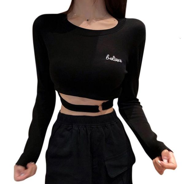 new fashion women's solid color long-sleeved t-shirt 2020 exposed belly button slim ladies bottoming shirt, White
new fashion women's solid color long-sleeved t-shirt 2020 exposed belly button slim ladies bottoming shirt, White
