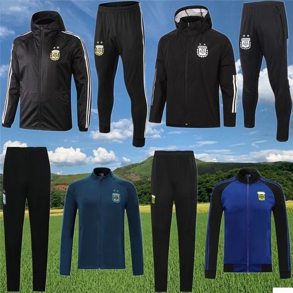 new argentina windbreaker jackets tracksuit training suit football survetement 2020 2021 messi football sports jacket suit training suit, Black
new argentina windbreaker jackets tracksuit training suit football survetement 2020 2021 messi football sports jacket suit training suit, Black