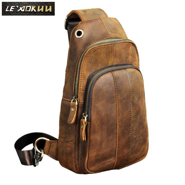 waist bags original leather men casual fashion travel triangle chest sling bag design 8" tablets one shoulder strap daypack male 8006
waist bags original leather men casual fashion travel triangle chest sling bag design 8" tablets one shoulder strap daypack male 8006