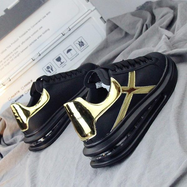2020 new net red small white shoes men's air cushion heightening small black shoes versatile korean lovers
2020 new net red small white shoes men's air cushion heightening small black shoes versatile korean lovers