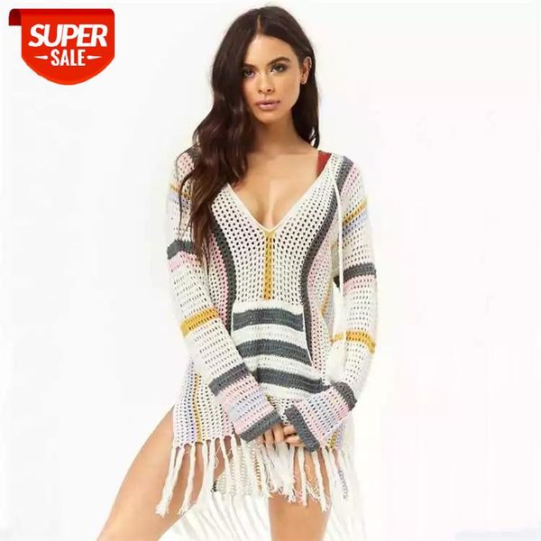 knitted bikini cover up tassel tunic for beach pareos de playa mujer kaftan coverups women swim suit #q760 #3n2y, Black;gray
knitted bikini cover up tassel tunic for beach pareos de playa mujer kaftan coverups women swim suit #q760 #3n2y, Black;gray