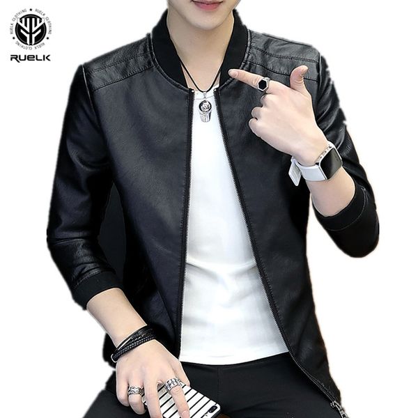 ruelk autumn new fashion pu leather jacket slim long sleeve men's fashion trend aviator jacket windbreaker men's m-4xl 201026, Black
ruelk autumn new fashion pu leather jacket slim long sleeve men's fashion trend aviator jacket windbreaker men's m-4xl 201026, Black