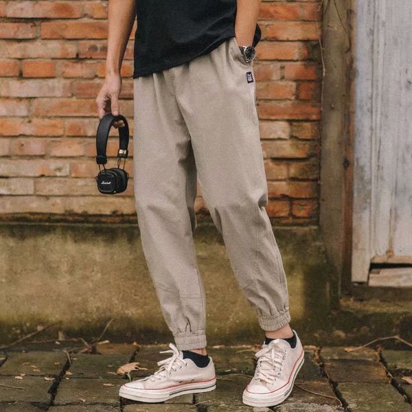 2019 summer new cotton hemp loose casual trendy big size fashionable pants men's solid color leggings, Black
2019 summer new cotton hemp loose casual trendy big size fashionable pants men's solid color leggings, Black