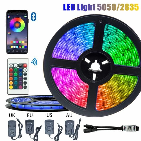 5m 10m led strip light 2835 waterproof bedroom decoration lamp strips flexible ribbon string bluetooth controller lighting
5m 10m led strip light 2835 waterproof bedroom decoration lamp strips flexible ribbon string bluetooth controller lighting