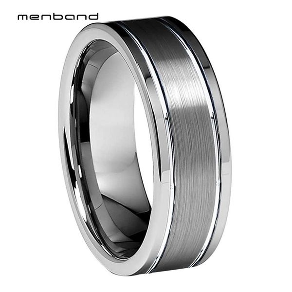 wedding rings flat men ring women tungsten carbide with grooved and center brushed finish 6mm 8mm box available, Slivery;golden
wedding rings flat men ring women tungsten carbide with grooved and center brushed finish 6mm 8mm box available, Slivery;golden
