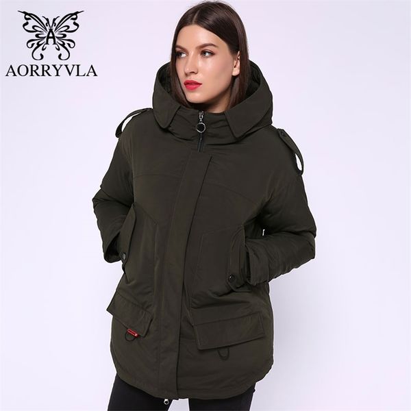 aorryvla new winter women's winter jacket short 5 colors solid hooded cotton padded female coat warm casual woman parka 201214, Black
aorryvla new winter women's winter jacket short 5 colors solid hooded cotton padded female coat warm casual woman parka 201214, Black