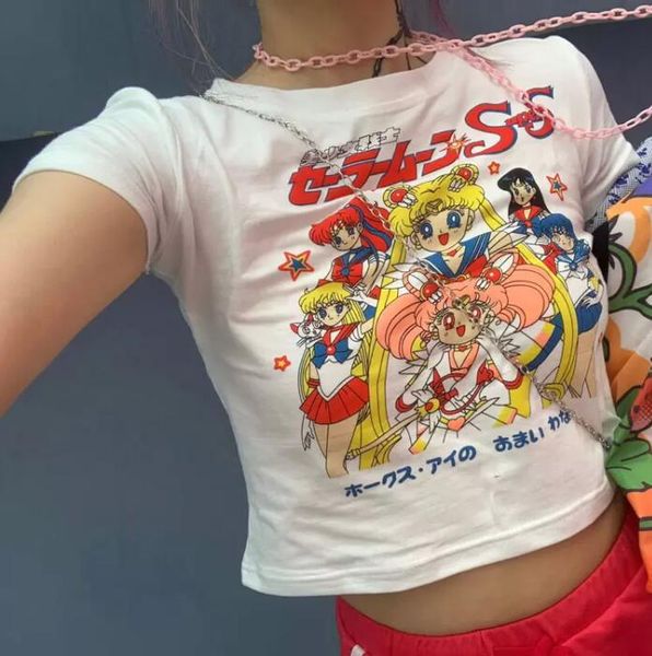 sailor moon print harajuku goth female women kawaii t-shirts short anime t shirt hiphop summer women streetwear crop y2k nvtx37002, White
sailor moon print harajuku goth female women kawaii t-shirts short anime t shirt hiphop summer women streetwear crop y2k nvtx37002, White