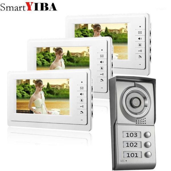 video door phones smartyiba 7" intercom apartment phone system 3 white monitors 1 hd camera for household unit intercom1
video door phones smartyiba 7" intercom apartment phone system 3 white monitors 1 hd camera for household unit intercom1