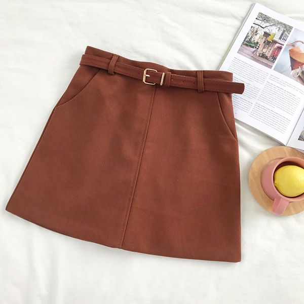 neploe high waist hip women skirt solid a-line pocket jupe femme autumn winter wild boycon outwear sashes faldas mujer 48043 q1209, Black
neploe high waist hip women skirt solid a-line pocket jupe femme autumn winter wild boycon outwear sashes faldas mujer 48043 q1209, Black