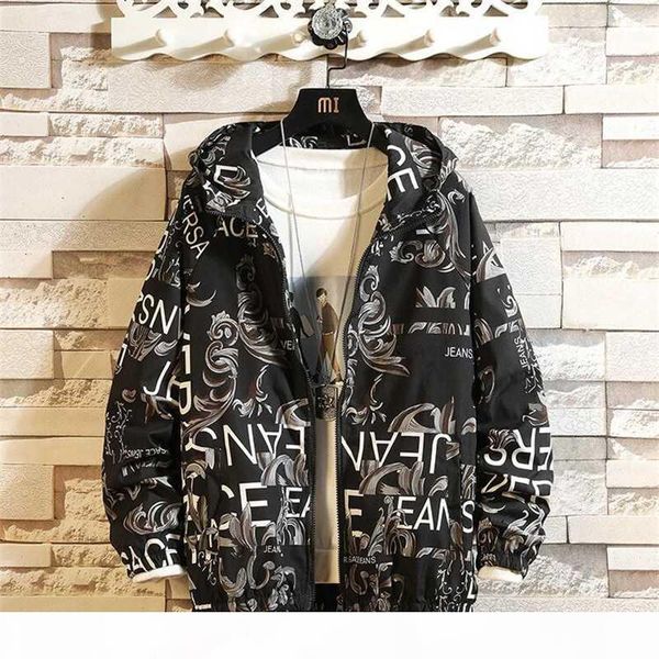 fashion brand spring autumn men casual streetwear floral hoodie jacket man waterproof clothes mens windbreaker coat male outwear, Black;brown
fashion brand spring autumn men casual streetwear floral hoodie jacket man waterproof clothes mens windbreaker coat male outwear, Black;brown
